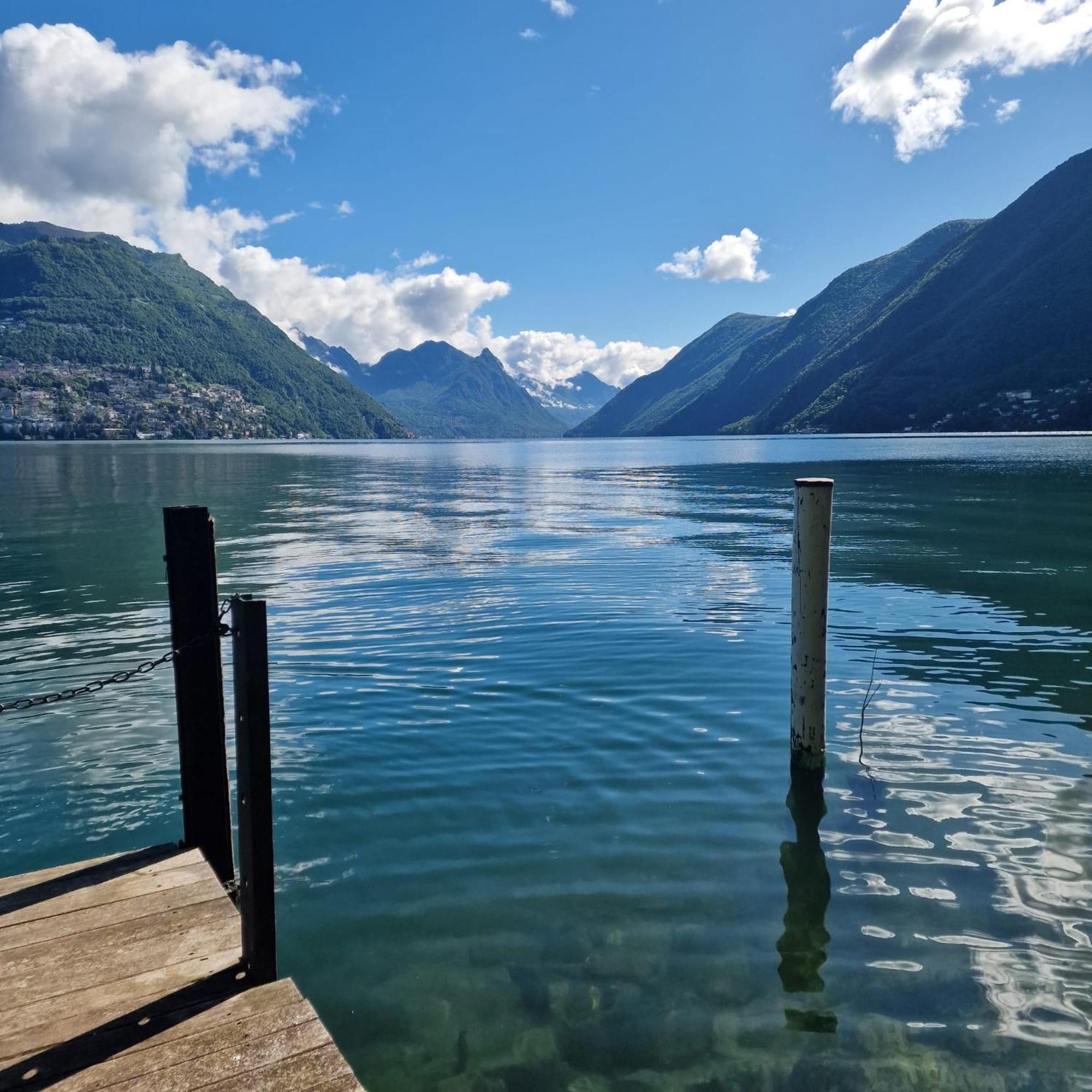 Dream Apartment Room Lake 3 Paradiso Exterior foto